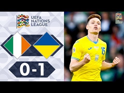 Republic of Ireland vs Ukraine 0 1 All Goals & Highlights UEFA Nations League 2022 23