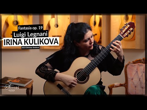 Irina Kulikova plays Fantasia op. 19 by Luigi Legnani on a 2023 Dietmar Heubner Classical Guitar
