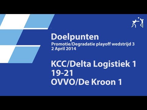 PD3 - KCC/Delta Logistiek 1 - OVVO/De Kroon 1 (19-21) - Doelpunten