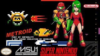 Metroid SNES Port - Justin Bailey + Alternate Status Screen Hack