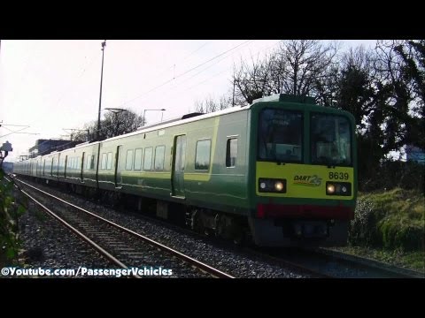 DART Train number 8639 -  Sandymount, Dublin