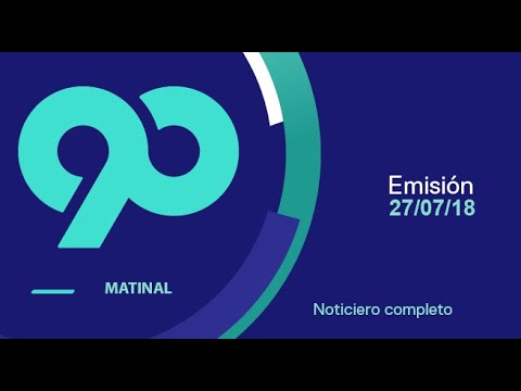 90 Matinal 27 de julio del 2018 - Programa completo