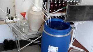 My home distillation setup, easy homebrew alcohol.