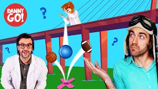 Will It Bounce? Or BUST? 💥 /// Danny Go! Science Experiments for Kids