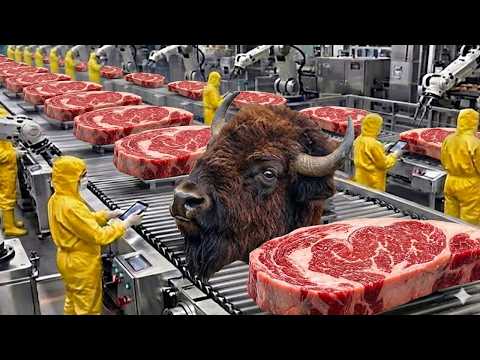 Inside the Largest Bison-Leather Factory: How Raw Bison Hide Becomes Luxury Fashion (Full Process)