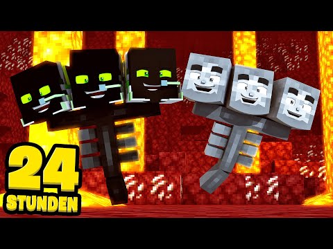 24 STUNDEN als WITHER LEBEN! - Minecraft [Deutsch/HD]