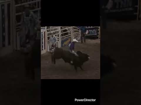 Leslie Doyle rides Funeral Wagon for 82 points #pbr #cowboys #bullriding #rodeosport