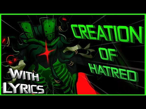 【CREATION OF HATRED WITH LYRICS ~ FINAL SHOWDOWN ft. @luke_goji】// 1x1x1x1 vs Shedletsky (FORSAKEN)