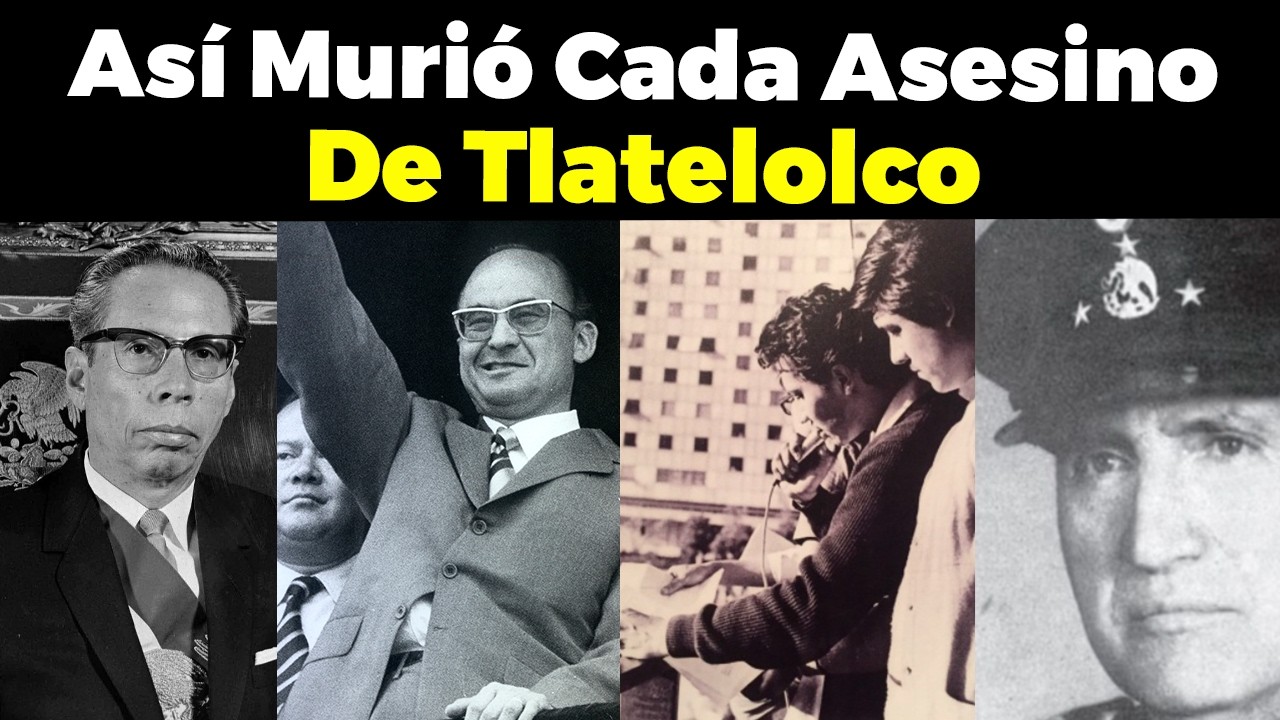 2 de octubre de 1968: Así murió cada Asesino que EJECUTÓ la MATANZA de TLATELOLCO