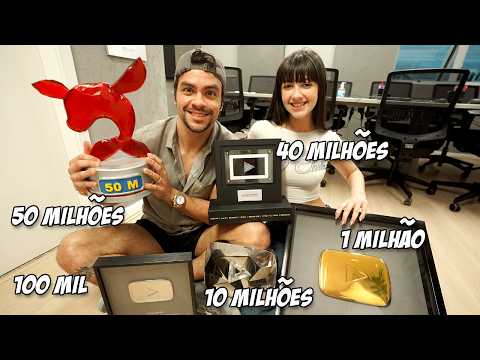 THE REAL 50 MILLION SUBSCRIBER PLAQUE (RUBY'S PLAY)