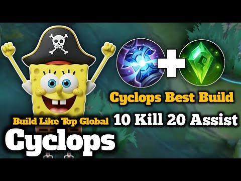 10 Kill 20 Assist ~ Cyclops Mobile Legend Gameplay || Intense Cyclops Match Full Gameplay 