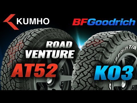 BF Goodrich KO3 vs Kumho Road Venture AT52