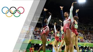 USA dominates to win gold in Women's Team Artistic Gymnastics