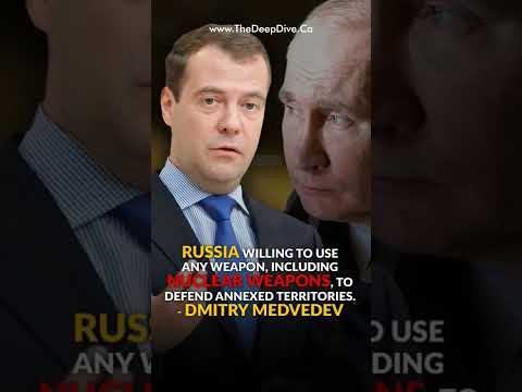 Russia willing to use any weapon, including nuclear weapons... - Dimitry Medvedev