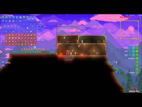 Let's Play Terraria! Part 5 - LUCKY HORSESHOE