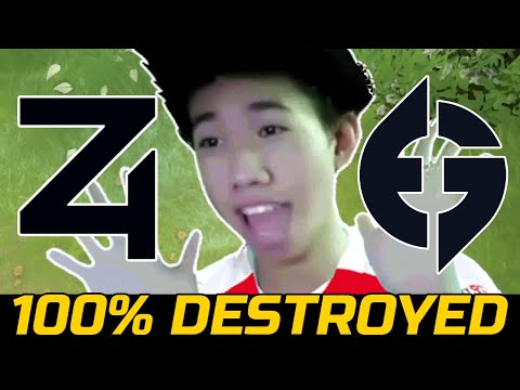 EG VS 4 ZOOMERS GAME 2 - 100% DESTROYED DPC NA 2022 SEMIFINALS