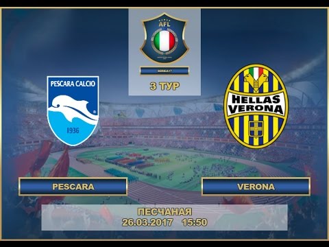 AFL17. Italy. Serie A. Day 3. Pescara - Verona