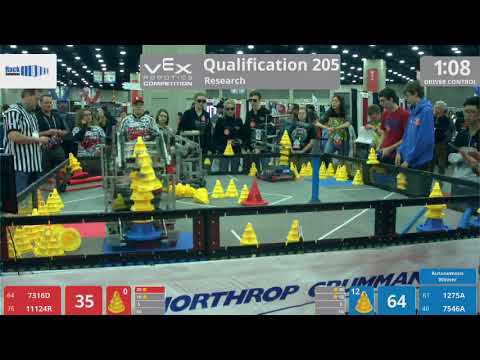 2018 VRC Res Q205 - 7316D 11124R vs 1275A 7546A - 82 to 131