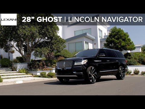 Lincoln Navigator on 28" Lexani Wheels
