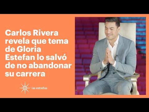 Carlos Rivera dio las gracias a Gloria Estefan por salvarlo sin saber | Las Estrellas