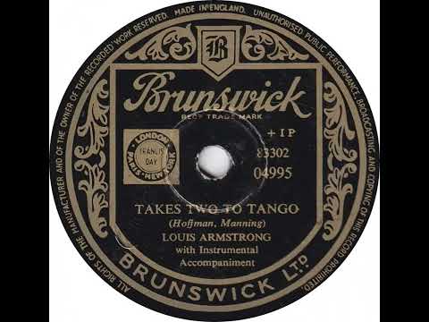 UK New Entry 1952 (25) Louis Armstrong - Takes Two To Tango