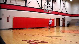 agility - tennis ball circle - scoop - score.MP4