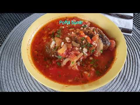 Saramura de peste, preparata la Dunare.