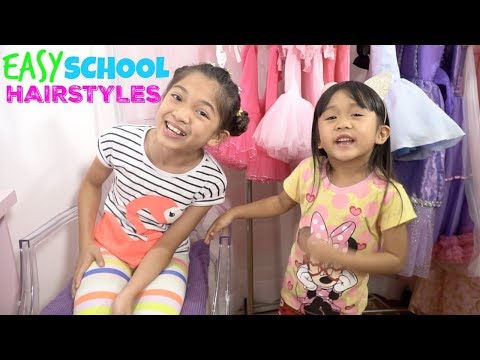 EASY SCHOOL HAIRSTYLE