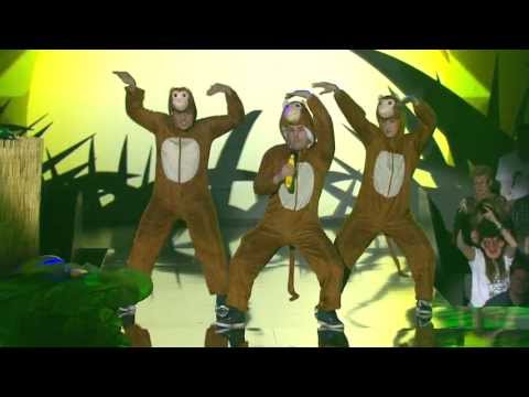 Entscheidungsshow zum ESC 2013 - Anthony Bighead mit «Do The Monkey»