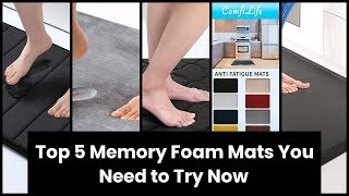 Memory foam mat: Top 5 Memory Foam Mats You Need to Try Now 