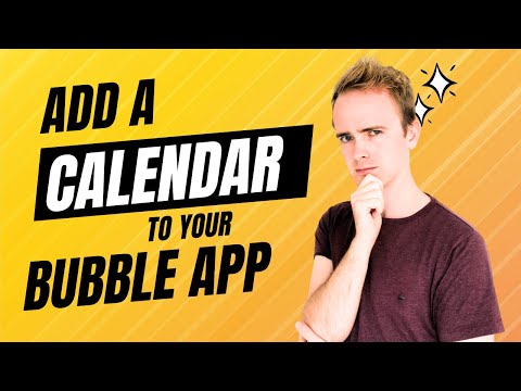 Add a calendar to a Bubble.io app thumbnail