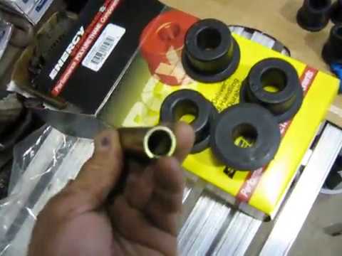Isuzu Trooper, How to change Leaf Spring bushings - 1991 Isuzu Trooper - Energy Suspension Bushings