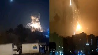 exclusive LIVE rocket ATTACKS to Ukraine vs Russia