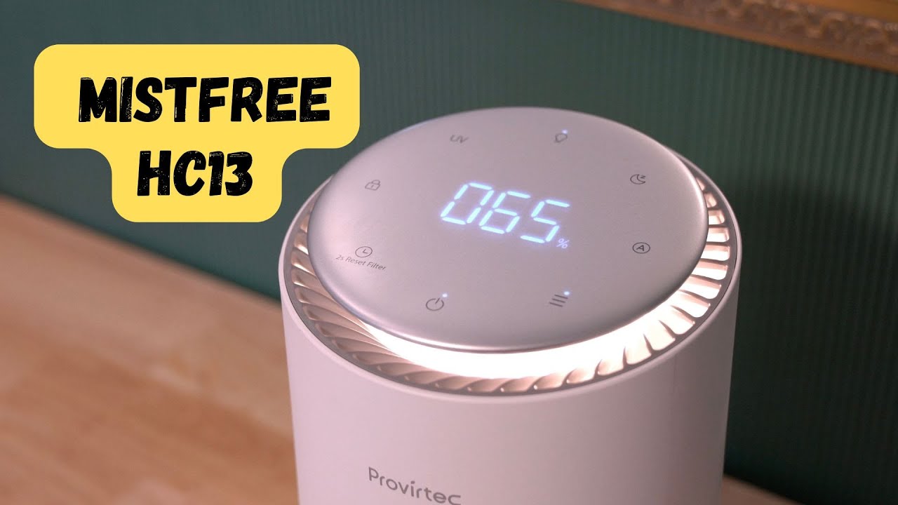 Provirtec MistFree HC13 Evaporative Humidifier Review - No More Visible Mist