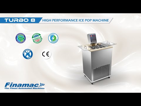Turbo 8 - High performance ice pop machine