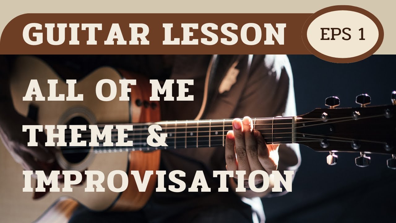 all of me guitar tutorial jazz