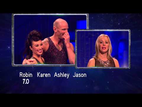 Gareth And Robin Get Marked Down By Jason - Dancing On Ice