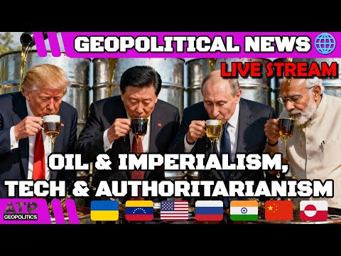 Ukraine War & Beyond 🔴 LIVE STREAM: Geopolitics News - Sanctions, Oil, Greenland, Venezuela, Fed