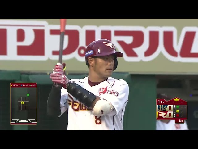 【1回裏】イーグルス・今江 初回のチャンスを生かし先制タイムリーを放つ!! 2016/8/3 E-Bs
