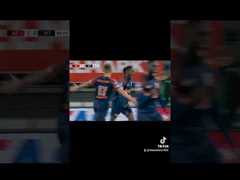 goal mohamed sankoh VS AZ💛🖤🦅 #vitessearnhem #mohamedsankoh