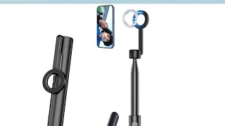 vimitty MagSafe Tripod for iPhone 64 Selfie Stick Tripod Phone with Metal Ring