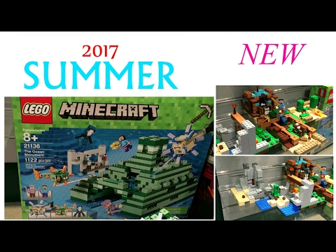 2017 Lego Minecraft summer sets official pictures at Toy Fair New!