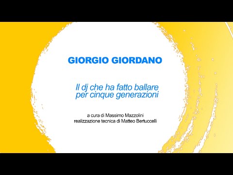 Effetto Versilia | Giorgio Giordano, il dj che ha fatto ballare cinque generazioni | 19/11/21