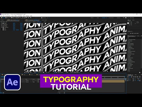 Easy After Effects Tutorial Particles Logo Text Animation Download Free Template
