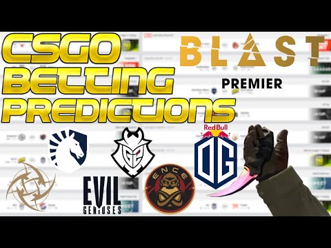 CS:GO Betting Predictions BLAST Premier  2020 - G2 vs. ENCE, NiP vs. OG, Liquid vs. Evil Geniuses!