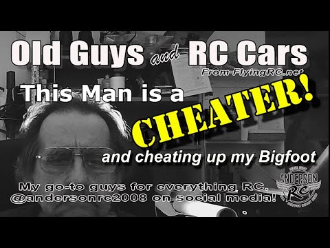 Traxxas Bigfoot with Spektrum AVC - Cheater!