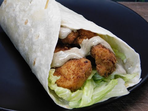Chicken Wraps with pepper mayo | Australian chicken recipes | Aussie girl can cook
