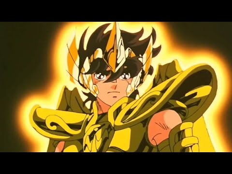 Seiya viste por 1ra vez la armadura de Sagitario [HD 720]