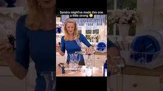 Sandra's Blue Martini 😂🍸 #sandralee