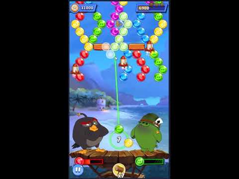Angry Birds POP 2 Level 195 - NO BOOSTERS 😠🐦📌 | SKILLGAMING ✔️